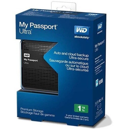 باکس هارد اکسترنال وسترن دیجیتال مدل My Passport Ultra USB 3.0