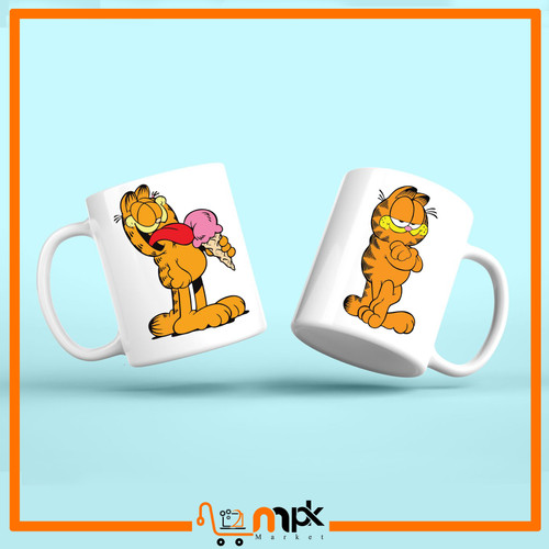 لیوان ماگ طرح گارفیلد کد017